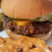 Beer and Pretzel Burgers