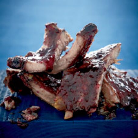 Blueberry-Glazed Ribs