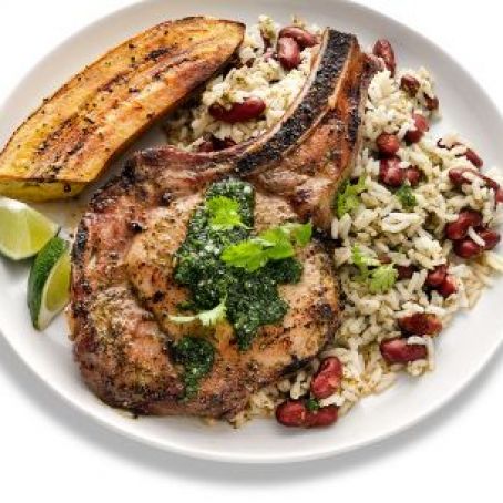 Mojo Pork with Sweet Plantains