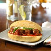 Italian Veggie Meatball Sandwiches