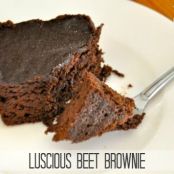 brownie - Luscious Beet Brownie Recipe