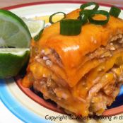 Chicken Enchilada Layer in Crock Pot