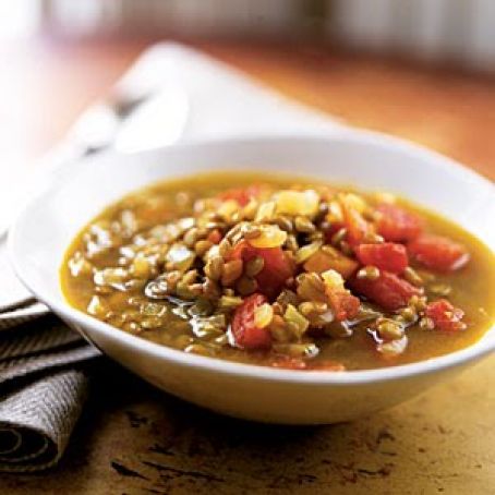 Gingery Lentil Soup