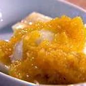 Banana Splits with Pineapple Brown Sugar Topping