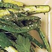 Green Beans and Zucchini