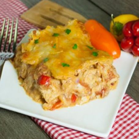 TURKEY ENCHILADA CASSEROLE