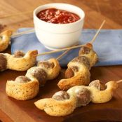 Meatball Sub on a Stick
