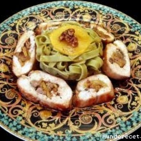 PECHUGA RELLENA DE NUEZ Y FOIE GRAS