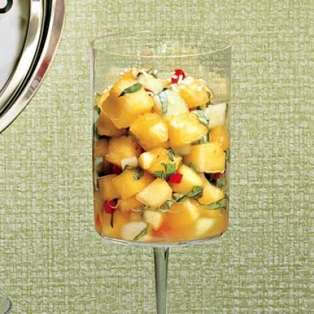 PINEAPPLE, HONEYDEW & MANGO w/GINGER & HERBS