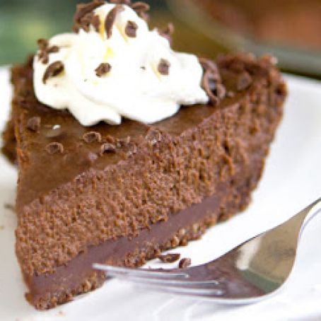 Triple Chocolate Pumpkin Pie