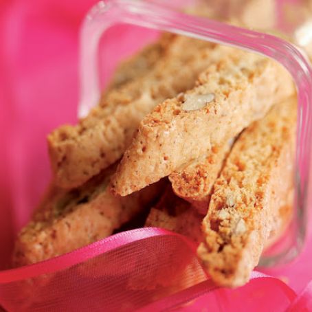 Triple-Orange Pecan Biscotti