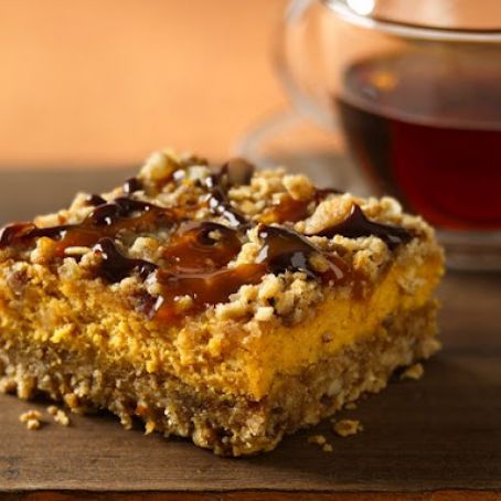 Pumpkin Streusel Cheesecake Bars (Award Winning)