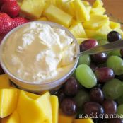 Orange Creamsicle Fruit  Dip