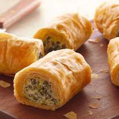 Make-Ahead Spinach Phyllo Roll-Ups