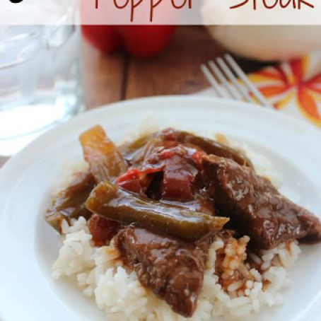Crock Pot Pepper Steak