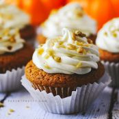 Pumpkin spice cupcakes