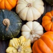 Wild Rice Stuffed Acorn Bowl