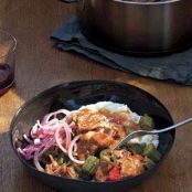 Jalapeno Pork Stew With Pickled Onions Recipe | Real Simple Recipes