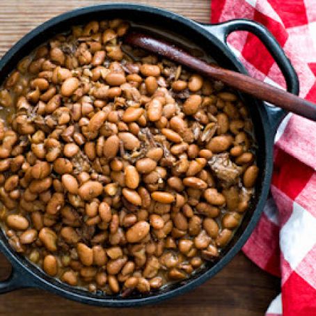 Aaron Franklin’s pinto beans