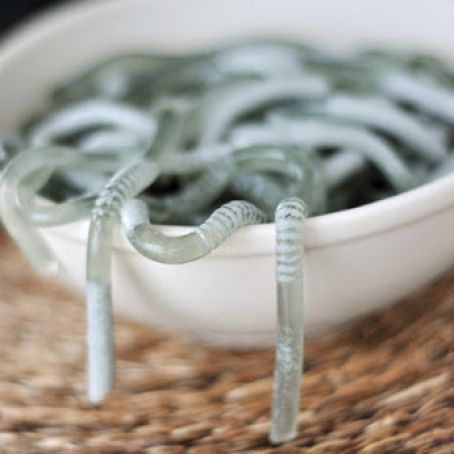 Halloween: Jello Worms