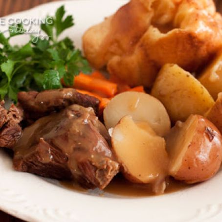 Classic Pressure Cooker Pot Roast and Potatoes