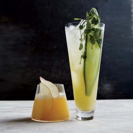 Cucumber-and-Mint “Fauxjito”