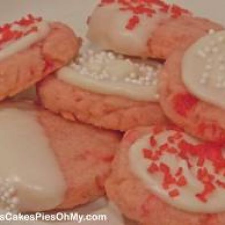 Double-Dipped Cherry Shortbread