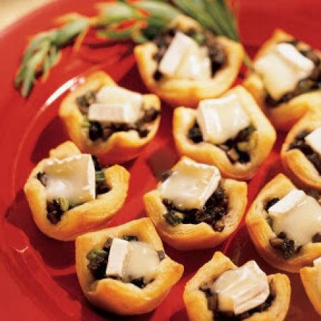 Portabella and Brie Cups