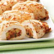 Bruschetta 'n Cheese-Stuffed Chicken Breasts