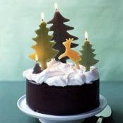 Chocolate Cake with Snowy Meringue