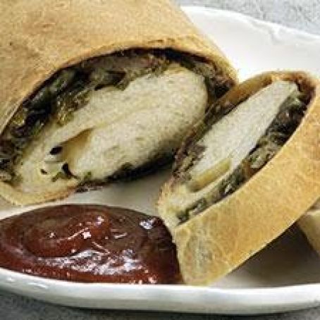 Grilled Asparagus Stromboli