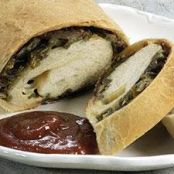 Grilled Asparagus Stromboli