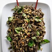 BLACK SESAME AND GINGR CHICKEN NOODLE SALAD