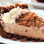Butterscotch cream pie with cookie crust