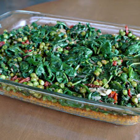 Spinach & Sweet Potato Tart Recipe