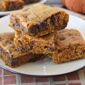 Pumpkin Chocolate Chip Bars