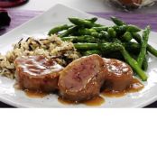 Honey Dijon Pork Tenderloin with Asparagus