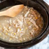 Slow Cooker - White Chicken Chili