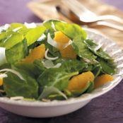 Orange Vinaigrette Spinach Salad Recipe