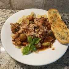 Slow Cooker Chicken Cacciatore with Potatoes
