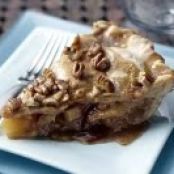 Caramel Glazed Apple Pie
