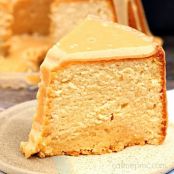 Peanut Butter Pound Cake with Peanut Butter Glaze