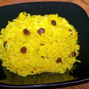 Sweet Safron Pilaf