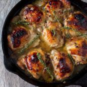 Maple Ginger Chicken Thighs