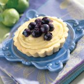 Blueberry Tartlets With Lime Curd