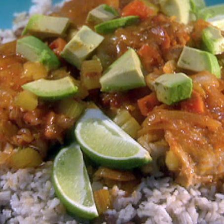 Slow Cooker Chipotle-Lime Chicken Thighs Jamaican Rice and Peas