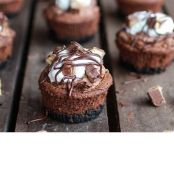 Death By Chocolate Mini Cheesecake Pies