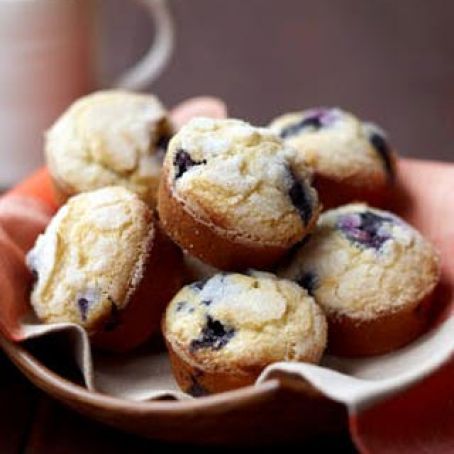 Brown Butter Blueberry Muffins