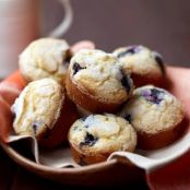 Brown Butter Blueberry Muffins