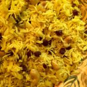 Basmati Rice with Raisins & Cashews